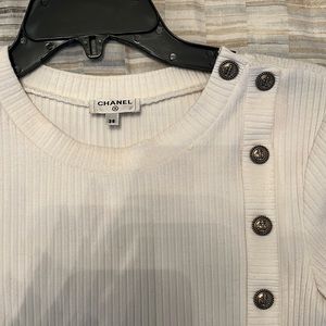 Gorgeous cream chanel top size 38